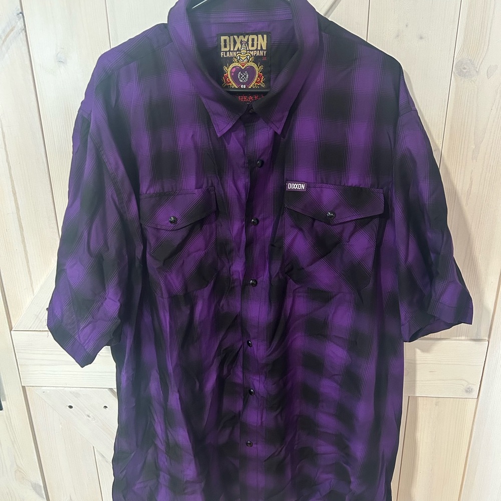 DIXXON Heart Bamboo button up